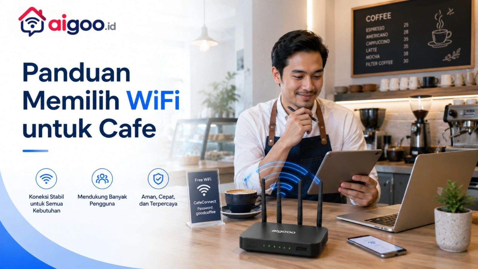 Panduan Memilih WiFi untuk Cafe